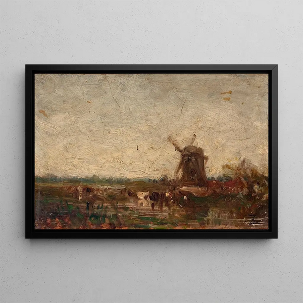 Flix Ziem - Hollande le moulin.webp