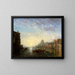 La Salute, ochtendeffect - Félix Ziem — ingelijst kunstwerk aan de muur