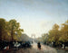L'avenue des Champs-Élysées - Félix Ziem — weergave van het kunstwerk
