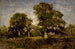 De Eikenbomen - Félix Ziem — weergave van het kunstwerk
