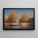 Les jardins français - Félix Ziem — ingelijst kunstwerk aan de muur
