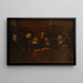 De syndici van de stoffenwevers, kopie naar Rembrandt - Félix Ziem — ingelijst kunstwerk aan de muur