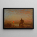 Olifant - Félix Ziem — ingelijst kunstwerk aan de muur