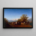Mars, Fès - Félix Ziem — ingelijst kunstwerk aan de muur