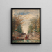 Martigues Venise L'entrée Du Jardin Français - Félix Ziem — ingelijst kunstwerk aan de muur