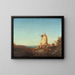 Moulin de Saint-Mitre près de Martigues - Félix Ziem — ingelijst kunstwerk aan de muur