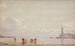 van vissers met schelpen in Antibes - Félix Ziem — weergave van het kunstwerk