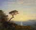 Parasol aan de monding van de Bosporus - Félix Ziem — weergave van het kunstwerk