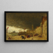 Riva degli Schiavoni - Félix Ziem — ingelijst kunstwerk aan de muur