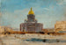 Sint-Petersburg Sint-Isaac - Félix Ziem — weergave van het kunstwerk