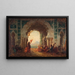 Constantinople, de dans van de ziel - Félix Ziem — ingelijst kunstwerk aan de muur