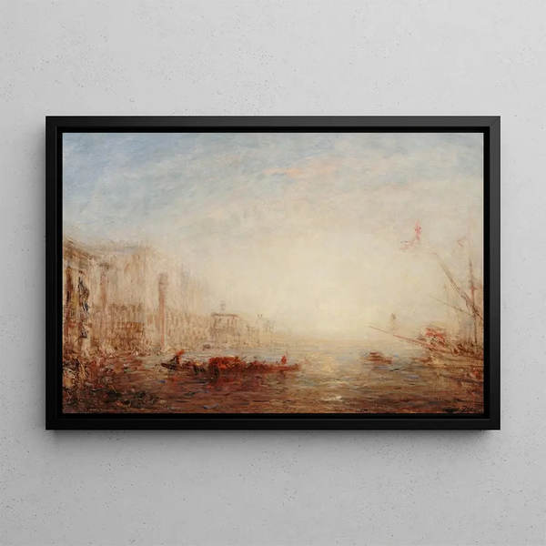Flix Ziem - Venise Le Grand Canal Au Soleil Levant.webp