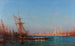 Uitzicht op Istanbul - Félix Ziem — weergave van het kunstwerk