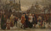 van een schilderij van een doop in Vlaanderen uit de 18e eeuw, studie - Félix de Vigne — weergave van het kunstwerk