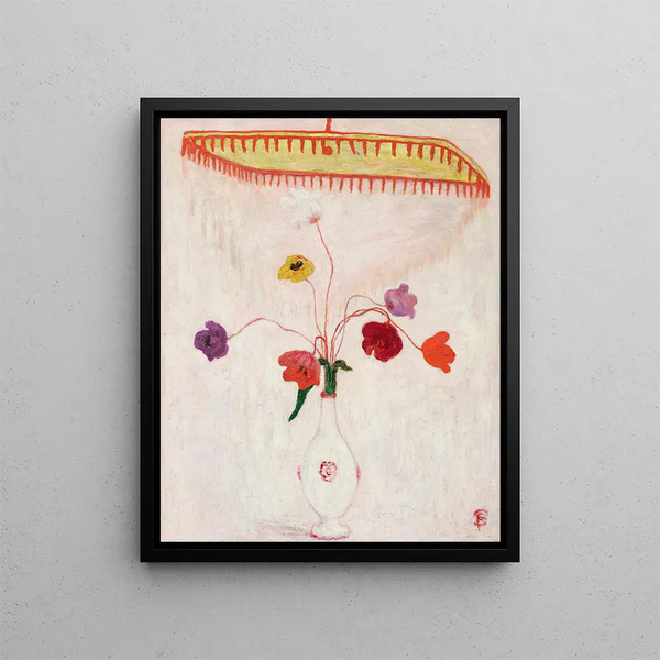 Florine Stettheimer - Tulips Under a Canopy.webp