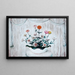 Zinnias - Florine Stettheimer — ingelijst kunstwerk aan de muur
