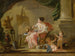 Een allegorie van de schilderkunst - School van François Boucher — weergave van het kunstwerk