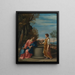 Jezus en de vrouw van Samaria - School van Guido Reni — ingelijst kunstwerk aan de muur