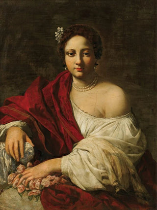 Follower Of Simon Vouet - Saint Dorothy.webp
