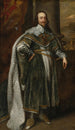 Portret van Karel I - School van Antoine van Dyck — weergave van het kunstwerk