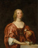 portret van Anna Sophia, gravin van Carnarvon - School van Antoine van Dyck — weergave van het kunstwerk