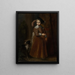 portret van Willem II, prins van Oranje-Nassau - School van Antoine van Dyck — ingelijst kunstwerk aan de muur