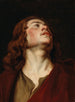 Saint Jean l'Évangéliste - School van Antoine van Dyck Schilderij — weergave van het kunstwerk