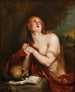 La Madeleine penitent - School van Antoine van Dyck — weergave van het kunstwerk