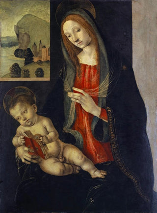 Follower of Filippo Lippi - The Virgin with Child.webp