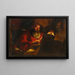Sint Jeroen - Gerrit van Honthorst School — ingelijst kunstwerk aan de muur