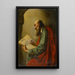 Saint Paul - Ecole de Guercino — ingelijst kunstwerk aan de muur