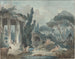 De Schommel - Hubert Robert School — weergave van het kunstwerk