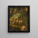 Procession de Bacchus - École de Jacob Jordaens — ingelijst kunstwerk aan de muur