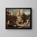 De Opstanding van Christus - School van Jacopo Tintoretto — ingelijst kunstwerk aan de muur
