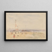Pourville-sur-Mer - Ecole de James McNeill Whistler — ingelijst kunstwerk aan de muur