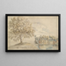 van het Abbaye de Groenendael nabij Brussel - School van Jan Brueghel de Oude — ingelijst kunstwerk aan de muur