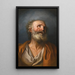 Een heilige in extase - Ecole de Jean-François de Troy — ingelijst kunstwerk aan de muur