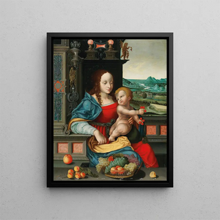 Follower of Joos van Cleve - The Madonna of the Cherries.webp