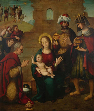 Follower of Juan de Borgoa - Adoration Of The Magi.webp