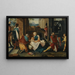 L'Adoratie der Wijzen - School van Lucas van Leyden — ingelijst kunstwerk aan de muur