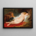 van het Angelica- en de kluizenaar - School van Peter Paul Rubens — ingelijst kunstwerk aan de muur