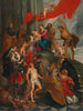 Maria met kind en heiligen (Conflictopstelling) - School van Peter Paul Rubens — weergave van het kunstwerk
