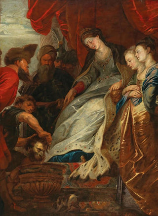 Follower of Peter Paul Rubens - Queen Tomyris with the Head of Cyrus.webp