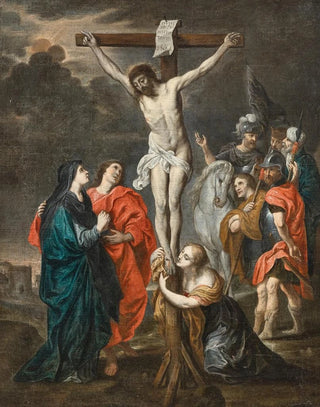 Follower of Peter Paul Rubens - The Crucifixion.webp