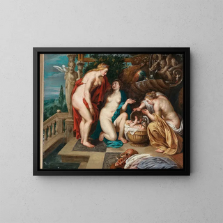 Follower of Peter Paul Rubens - The Daughters Of Cecrops Finding The Child Erichthonius.webp