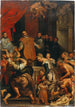 Les Miracles de Saint Ignace de Loyola - Ecole de Peter Paul Rubens — weergave van het kunstwerk