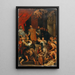 Les Miracles de Saint Ignace de Loyola - Ecole de Peter Paul Rubens — ingelijst kunstwerk aan de muur
