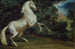 Springend paard - School van Théodore Géricault — weergave van het kunstwerk