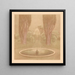 Fontaine - Simon Moulijn — ingelijst kunstwerk aan de muur