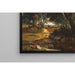 Reproduction of the painting Forest of Fontainebleau by Jean-Baptiste-Camille Corot